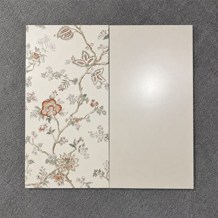 Ivory Botanical Porcelain Wall Tiles factory