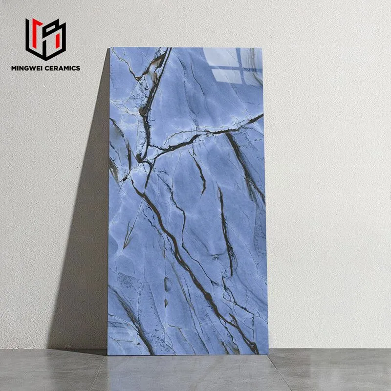 Paviment 600/1200 rajoles polides amb patró rectangular brillant